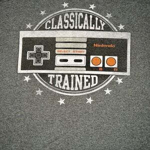 Classically Trained Nintendo‎ Entertainment System NES Mens T-Shirt Size XL